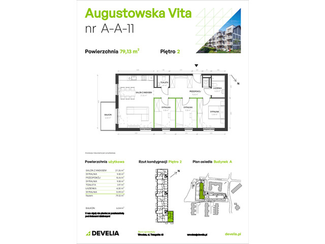 Mieszkanie w inwestycji Augustowska Vita, symbol A/A/11 » nportal.pl