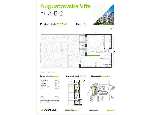 Mieszkanie w inwestycji Augustowska Vita, symbol A/B/2 » nportal.pl