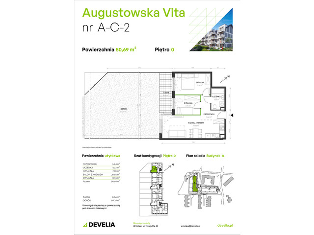 Mieszkanie w inwestycji Augustowska Vita, symbol A/C/2 » nportal.pl