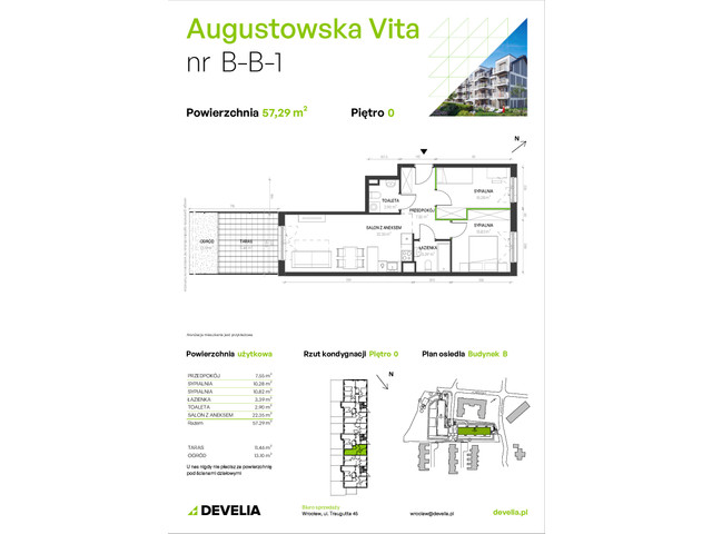 Mieszkanie w inwestycji Augustowska Vita, symbol B/B/1 » nportal.pl