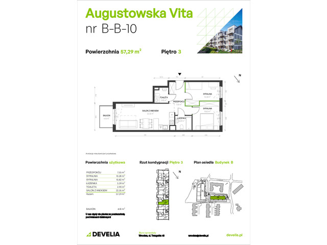 Mieszkanie w inwestycji Augustowska Vita, symbol B/B/10 » nportal.pl
