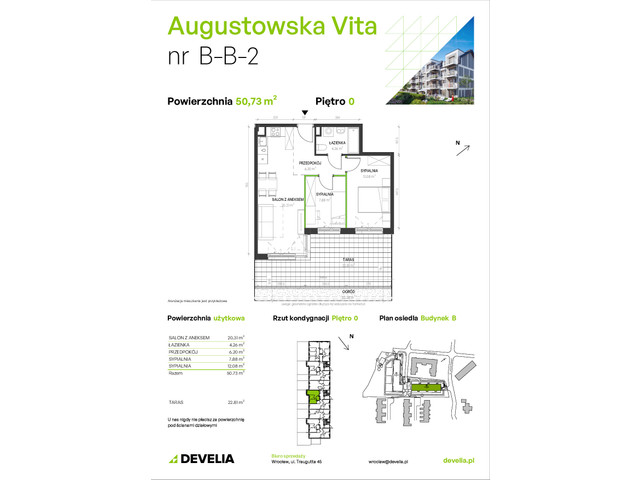Mieszkanie w inwestycji Augustowska Vita, symbol B/B/2 » nportal.pl