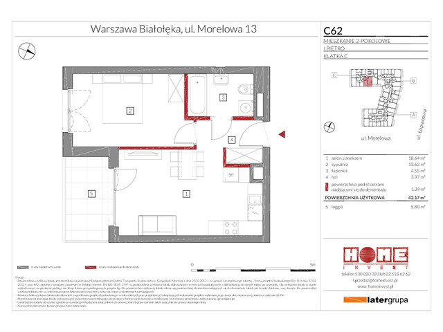 Mieszkanie w inwestycji Przystań Żerań, symbol B34 » nportal.pl