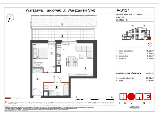 Mieszkanie w inwestycji Warszawski Świt VII, symbol A-B127 » nportal.pl