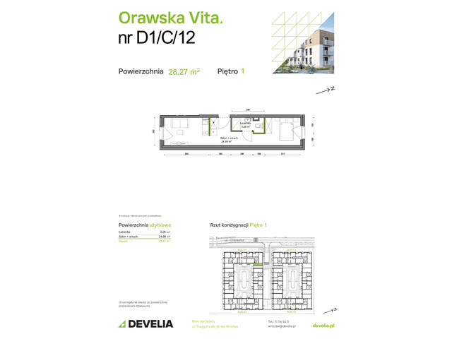 Mieszkanie w inwestycji Orawska Vita, symbol D1/C/12 » nportal.pl