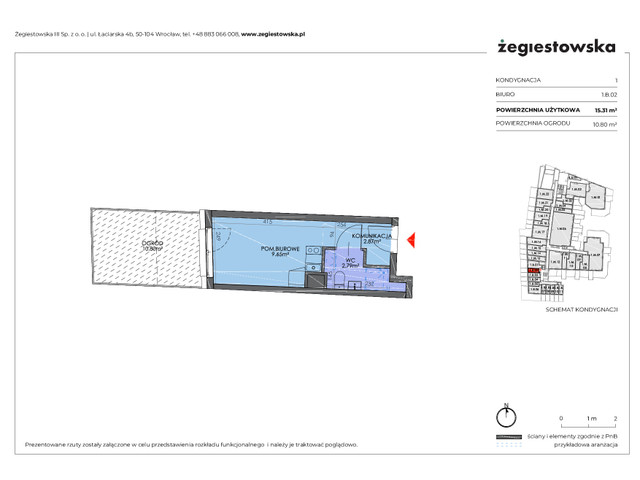 Mieszkanie w inwestycji Żegiestowska III, symbol 1.B.02 » nportal.pl