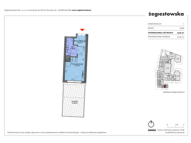 Mieszkanie w inwestycji Żegiestowska III, symbol 1.B.09 » nportal.pl