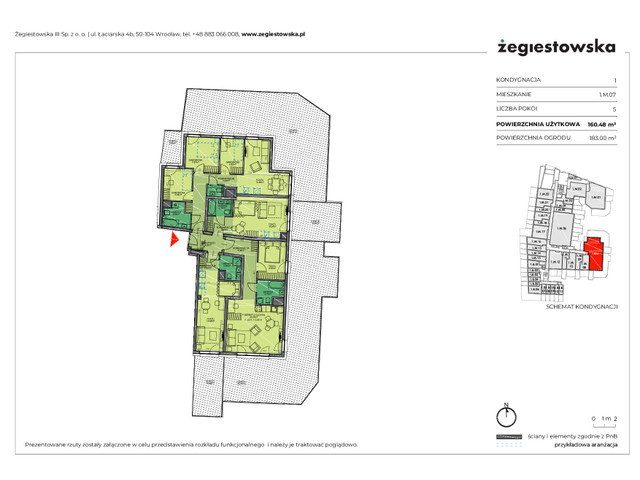 Mieszkanie w inwestycji Żegiestowska III, symbol 1.M.07 » nportal.pl