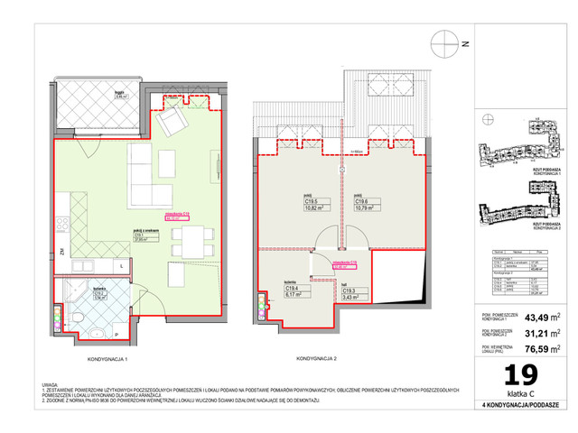 Mieszkanie w inwestycji Kamienica Zamkowa, symbol C_19 » nportal.pl