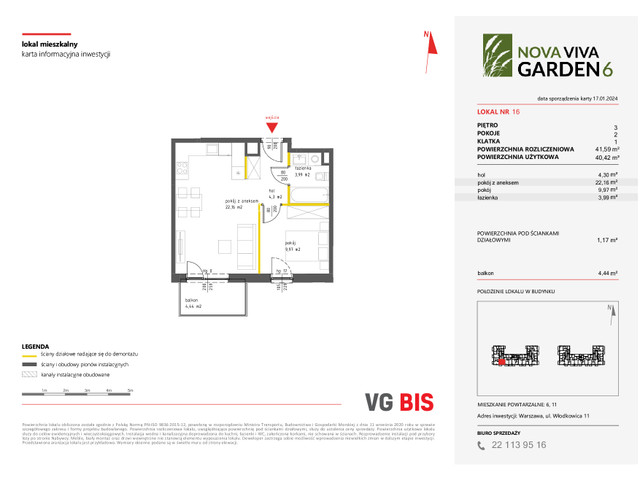 Mieszkanie w inwestycji NOVA VIVA GARDEN, symbol 6_A_16 » nportal.pl