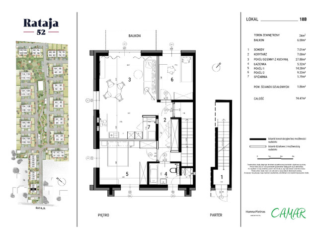 Dom w inwestycji Rataja 52 Osiedle Premium - domy, symbol 18B » nportal.pl