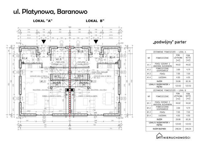 Dom w inwestycji Domy, Poznań, Baranowo ul. Platynowa, symbol 7 » nportal.pl