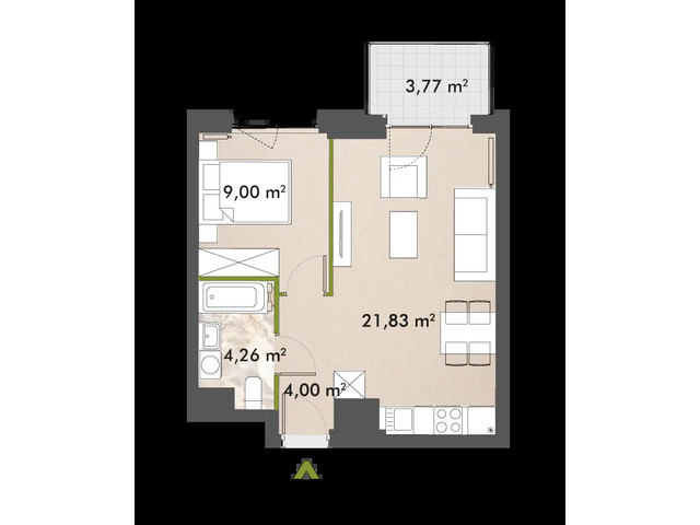 Mieszkanie w inwestycji XYZ Place, symbol 30/XY-F1.D.02.02 » nportal.pl