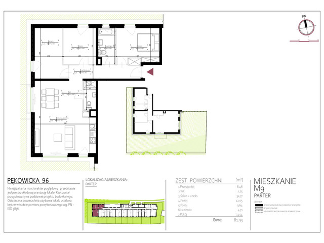 Mieszkanie w inwestycji Pękowicka 96, symbol 9 » nportal.pl