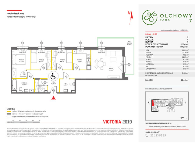 Mieszkanie w inwestycji OLCHOWY PARK, symbol 7_35 » nportal.pl