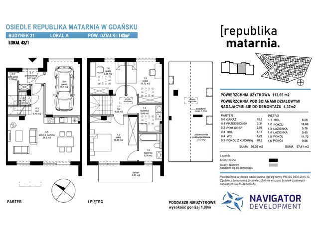 Dom w inwestycji REPUBLIKA MATARNIA, symbol 21A » nportal.pl