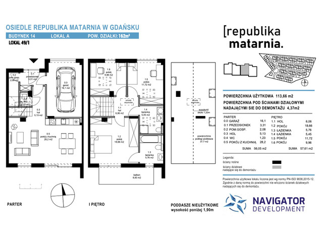 Dom w inwestycji REPUBLIKA MATARNIA, symbol 14A » nportal.pl