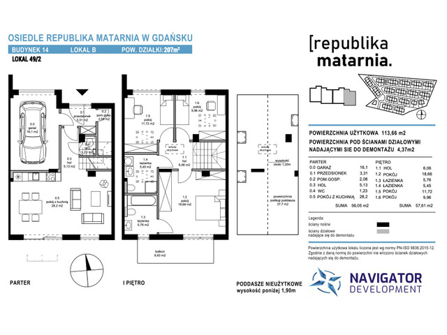 Dom w inwestycji REPUBLIKA MATARNIA, symbol 14B » nportal.pl