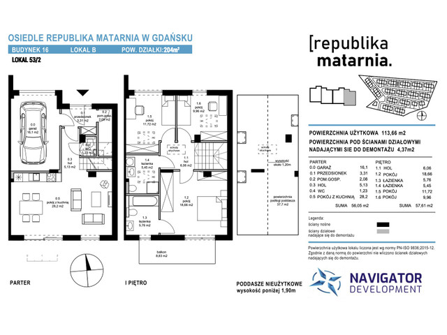 Dom w inwestycji REPUBLIKA MATARNIA, symbol 16B » nportal.pl