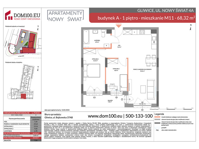 Mieszkanie w inwestycji Apartamenty Nowy Świat, symbol M11 » nportal.pl