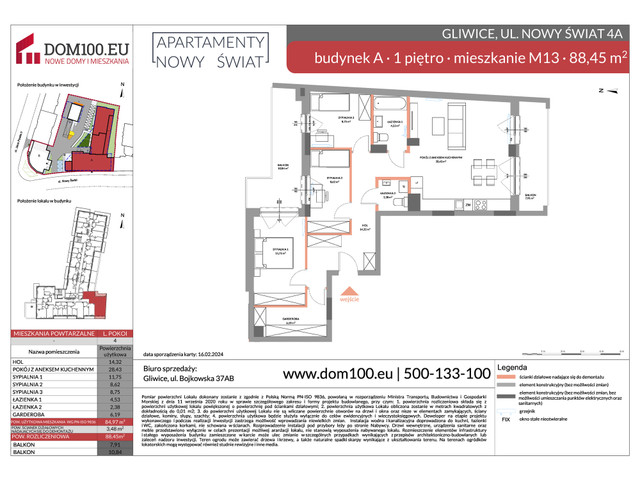 Mieszkanie w inwestycji Apartamenty Nowy Świat, symbol M13 » nportal.pl