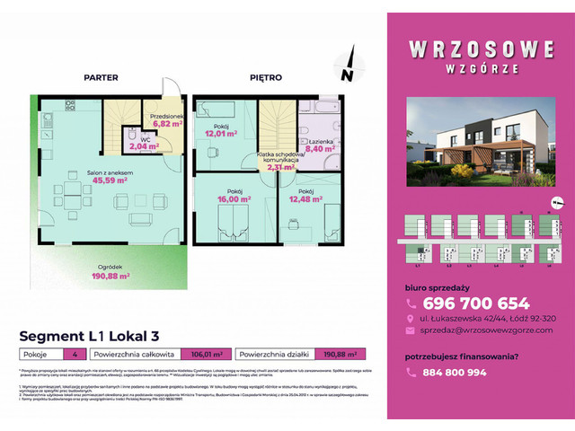 Dom w inwestycji Wrzosowe Wzgórze Etap III, symbol E3.L1.3 » nportal.pl