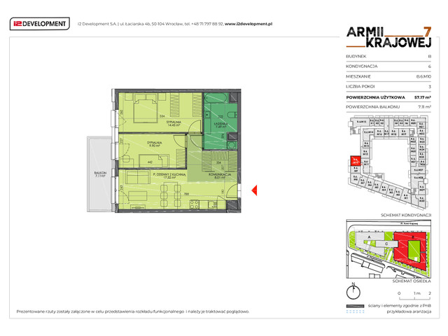 Mieszkanie w inwestycji Armii Krajowej 7, symbol B.6.M10 » nportal.pl