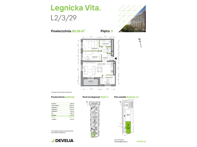 Mieszkanie w inwestycji Legnicka Vita, symbol L2/3/29 » nportal.pl