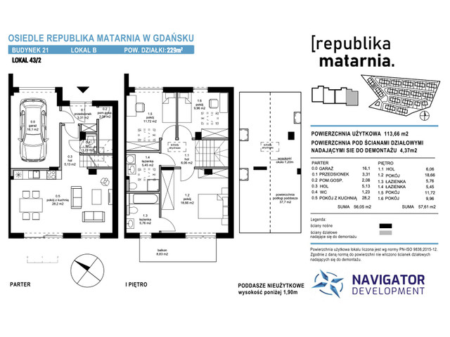 Mieszkanie w inwestycji REPUBLIKA MATARNIA, symbol M.21B » nportal.pl