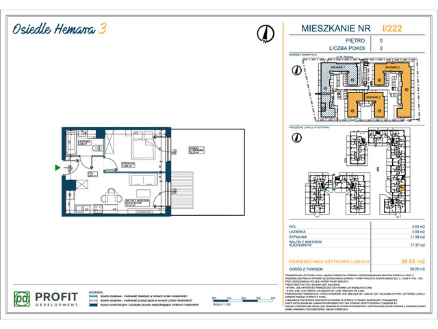 Mieszkanie w inwestycji Osiedle Hemara, symbol 222 » nportal.pl