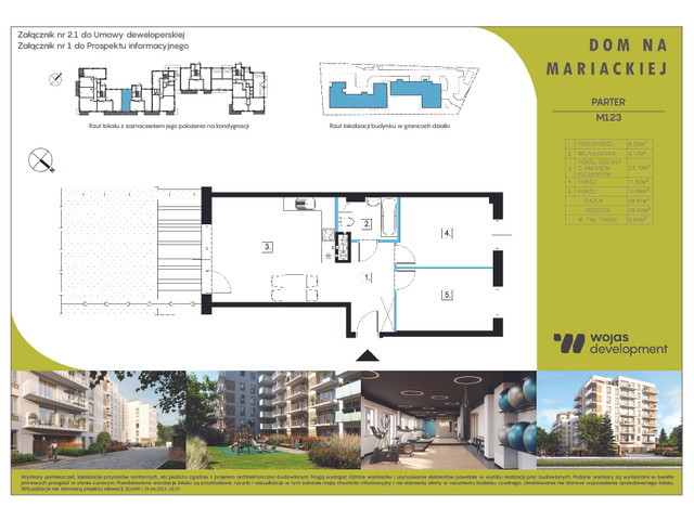 Mieszkanie w inwestycji DOM NA MARIACKIEJ, symbol M123 » nportal.pl