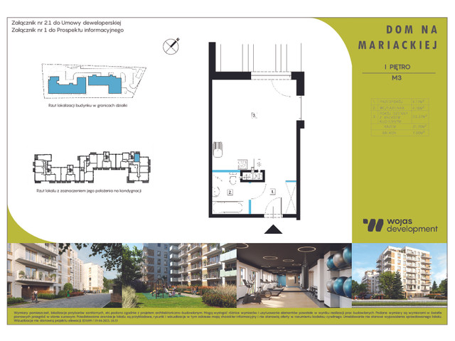 Mieszkanie w inwestycji DOM NA MARIACKIEJ, symbol M3 » nportal.pl