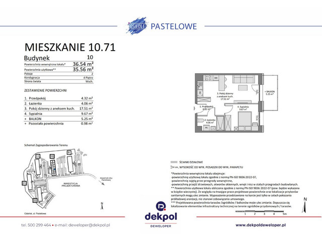 Mieszkanie w inwestycji Osiedle Pastelowe etap III, symbol 10.71 » nportal.pl