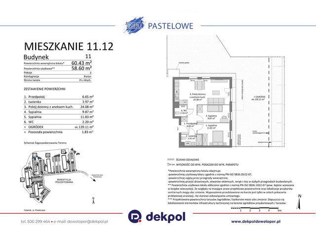 Mieszkanie w inwestycji Osiedle Pastelowe etap III, symbol 11.12 » nportal.pl