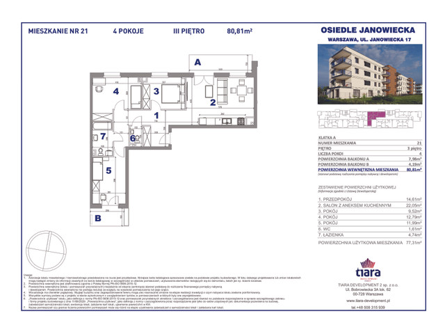 Mieszkanie w inwestycji Osiedle Janowiecka, symbol A_21 » nportal.pl