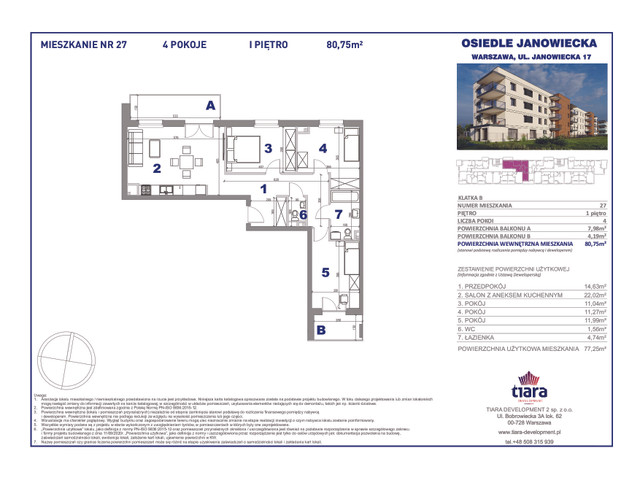 Mieszkanie w inwestycji Osiedle Janowiecka, symbol B_27 » nportal.pl