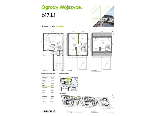 Dom w inwestycji Ogrody Wojszyce, symbol b17.L1 » nportal.pl