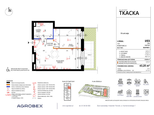 Mieszkanie w inwestycji Osiedle Tkacka, symbol 1/03 » nportal.pl