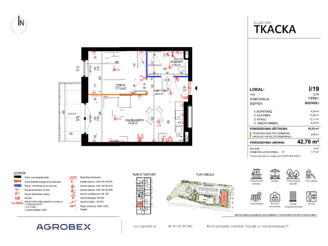 Mieszkanie w inwestycji Osiedle Tkacka, symbol 1/19 » nportal.pl