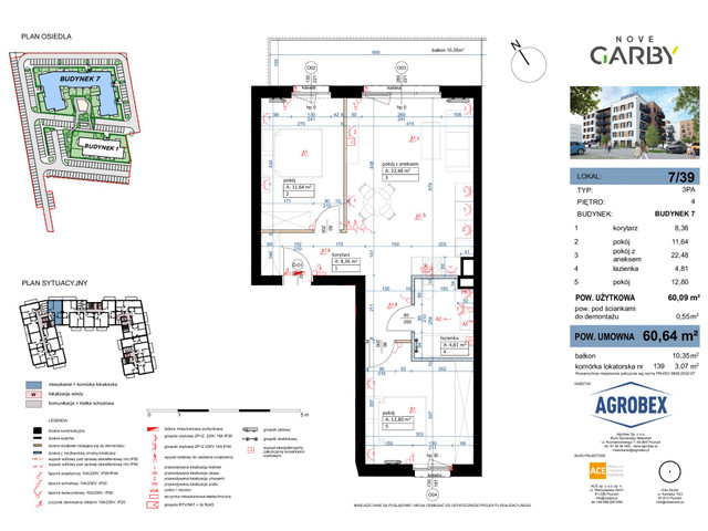 Mieszkanie w inwestycji Nove Garby, symbol 7/39 » nportal.pl