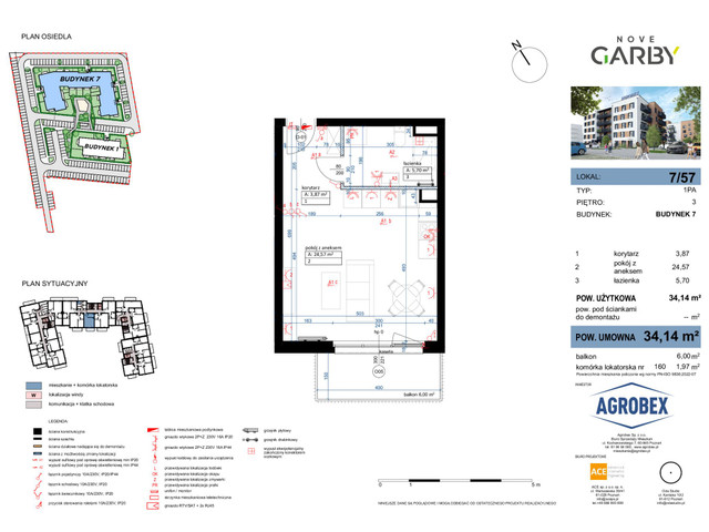 Mieszkanie w inwestycji Nove Garby, symbol 7/57 » nportal.pl