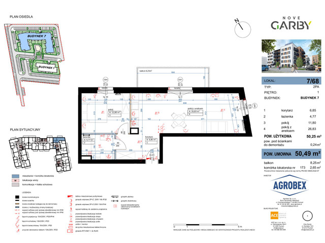 Mieszkanie w inwestycji Nove Garby, symbol 7/68 » nportal.pl