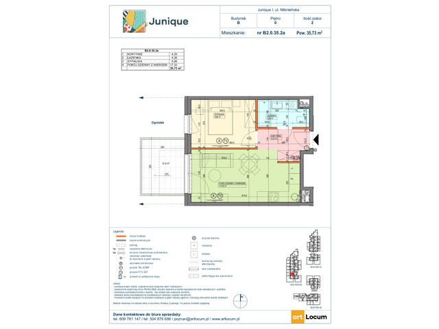 Mieszkanie w inwestycji JUNIQUE I.II, symbol B2.0.35.2a » nportal.pl