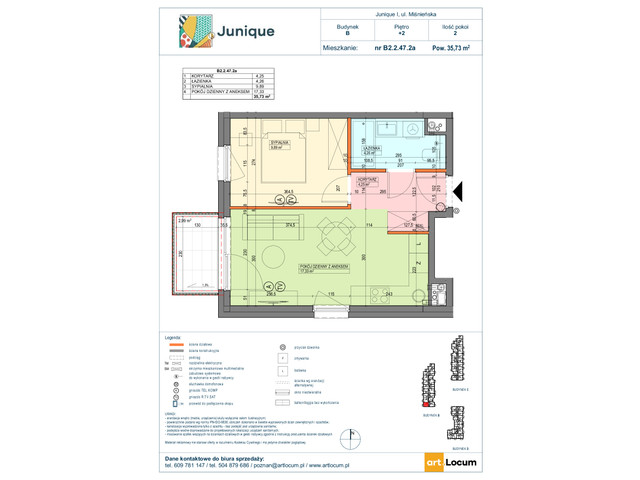 Mieszkanie w inwestycji JUNIQUE I.II, symbol B2.2.47.2a » nportal.pl