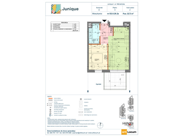 Mieszkanie w inwestycji JUNIQUE I.II, symbol D2.0.29.2a » nportal.pl