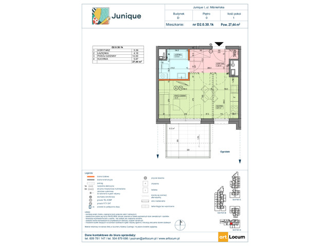 Mieszkanie w inwestycji JUNIQUE I.II, symbol D2.0.30.1k » nportal.pl