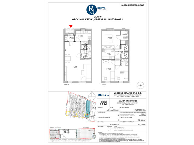 Dom w inwestycji Robyg Jagodno, symbol RJ5/B/B10/A » nportal.pl