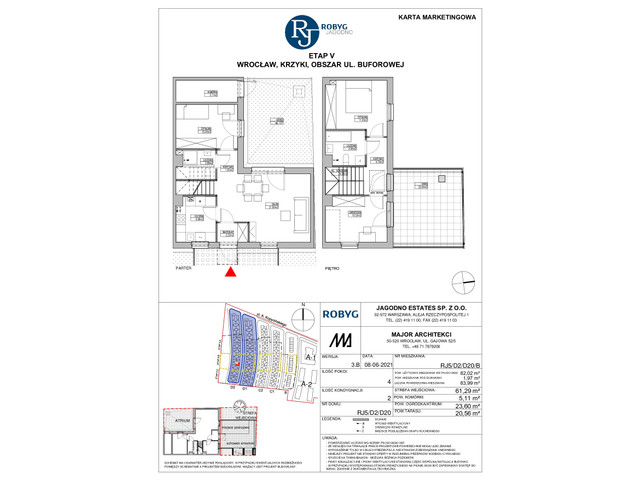 Dom w inwestycji Robyg Jagodno, symbol RJ5/D2/D20/B » nportal.pl