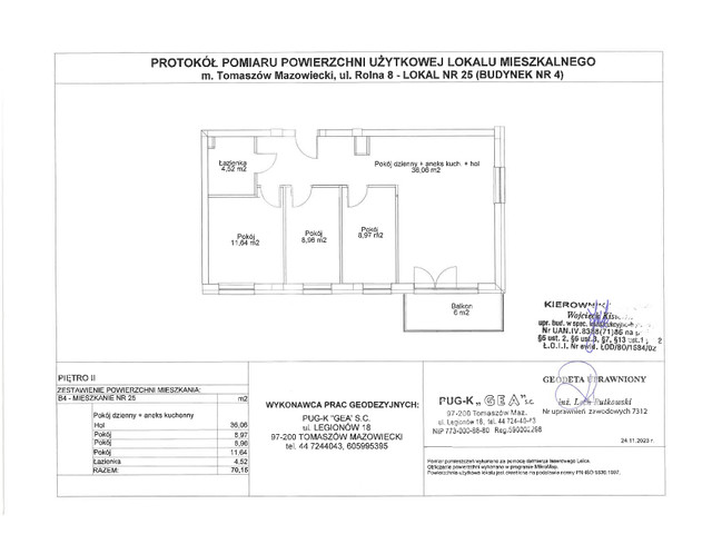 Mieszkanie w inwestycji Rolna 8/14 etap II, symbol B4/25 » nportal.pl