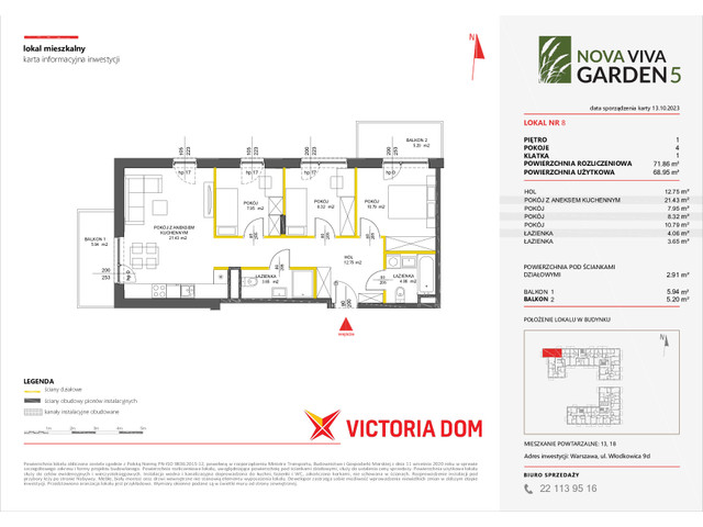 Mieszkanie w inwestycji NOVA VIVA GARDEN, symbol 5_A_8 » nportal.pl